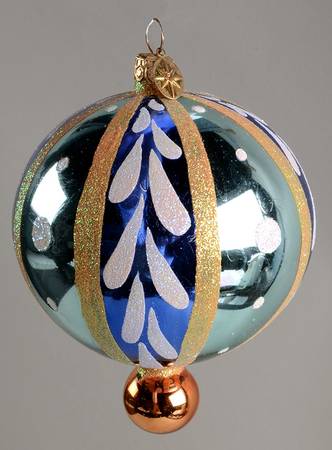 Traditional Shapes Ornament Escapade-Blue - No Box