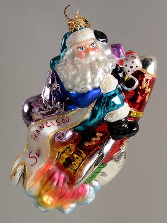 2000 Dated Ornaments Millennium Blastoff (Flame) - No Box