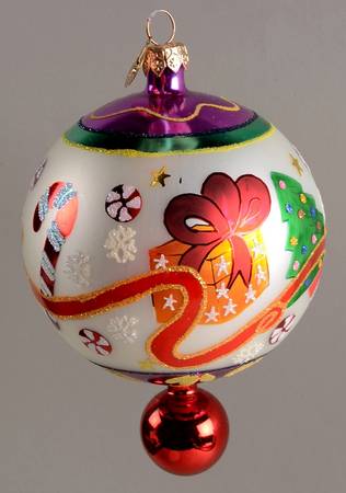 Traditional Shapes Ornament Ribbons & Gifts - No Box