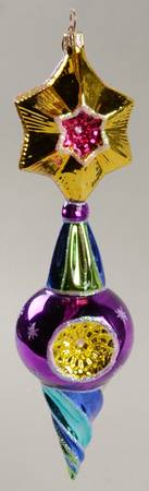 Reflectors (Figural) Vintage Reflectors-Gold/Purple - No Box