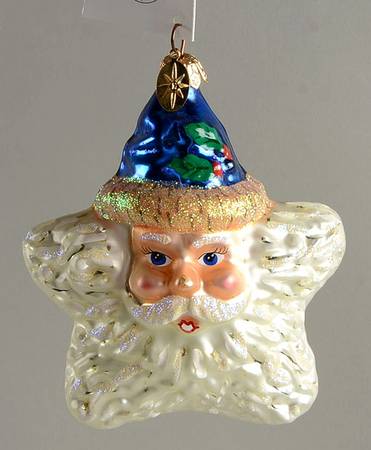 Santa-Heads Shine On Santa-Blue - No Box