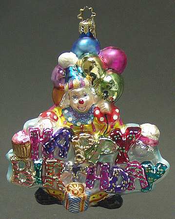 Baby Celebration Ornaments Boffo Birthday - No Box