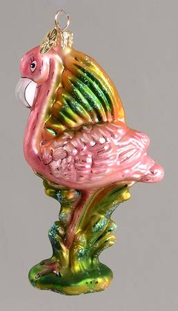 Surf & Sun Ornaments Miami Ice-Flamingo - No Box