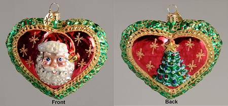 Heart (Shaped) Ornaments Heart Of Christmas - No Box