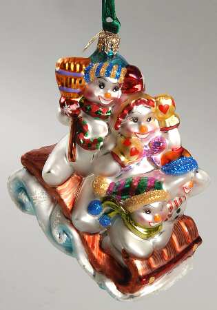 Snowmen with Broom Family Outing - No Box