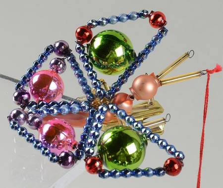 Beaded Butterfly Brights-Blue - No Box