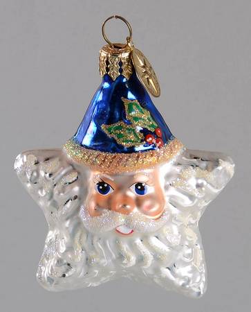 Santa-Heads Shine On Santa Gem-Blue - No Box