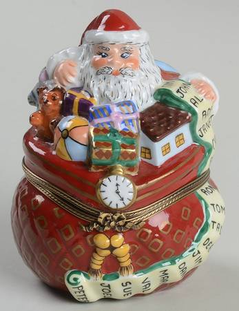 Christmas Limoges Box Nick Of Time - Boxed