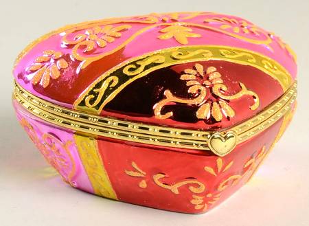 Christmas Limoges Box Rainbow Baroque - Boxed