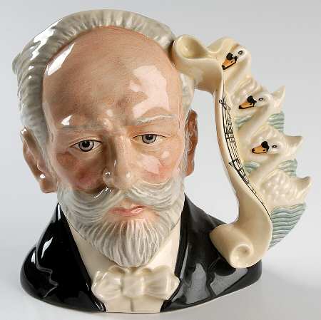 Great Composers Character Jugs Tchaikovsky - No Box
