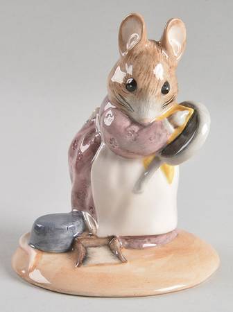 Beatrix Potter Backstamp 11 Hunca Munca - Boxed