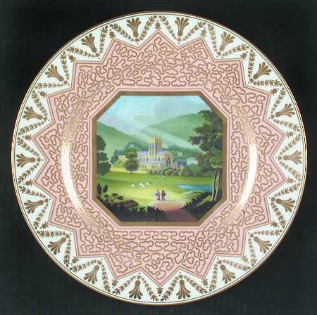 Chamberlain Views Plates 250 Anniversary Malvern Pottery - With Box