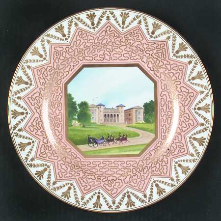 Chamberlain Views Plates 250 Anniversary Witley Court - Boxed