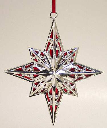 Gift To Charity Ornament Star Of Hope - With Box