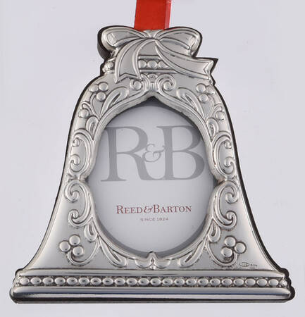 Sterling Frame Ornament Bell Frame Ornament - With Box