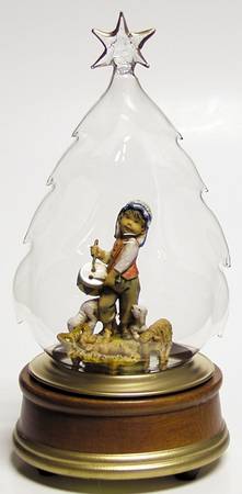 Nativity Christmas Music Box Little Drummer Boy - Boxed