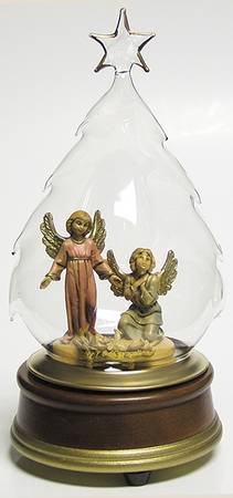 Nativity Christmas Music Box O Holy Night - Boxed
