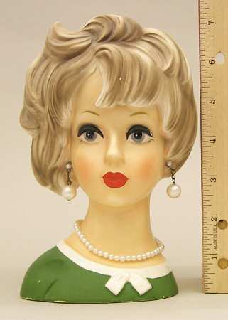 Reliable Head Vases Greendress - No Box