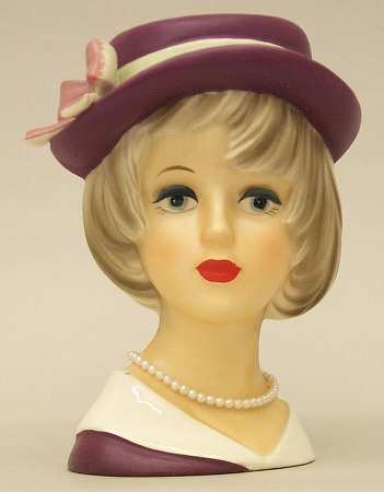 Reliable Head Vases Purplehat&Dress - No Box