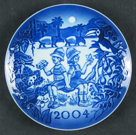 Millennium Plate Collection 2004-Rain Forest - Boxed
