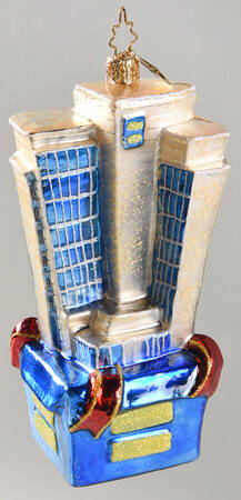 Human Rights Campaign Charity Ornament Hrc's Home Of Equality Building-2010 - Boxed