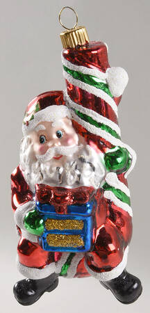 Human Rights Campaign Charity Ornament Candie Cane-2009 - Boxed