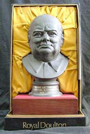 Royalty Bust Winston Churchill - Boxed