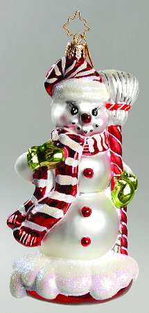 Snowmen with Broom Cherry Ice - No Box