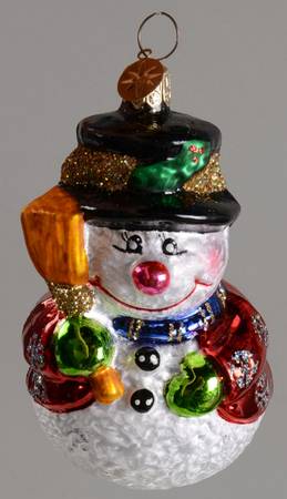 Snowmen with Broom Charlie McBroom - No Box