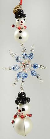 Beaded Snow Ahead - No Box