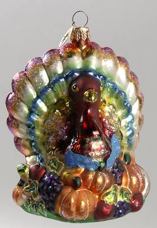 Ornament of The Month Thanksgiving Spread-November/2001 - Boxed