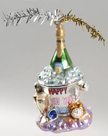 Ornament of The Month New Year's Blow Out-January/2003 - Boxed