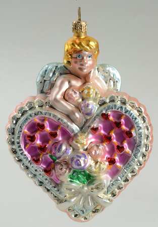 Ornament of The Month Cupid's Suprise-February/2002 - Boxed