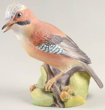 Royal Worcester Bird Figurines Jay - No Box