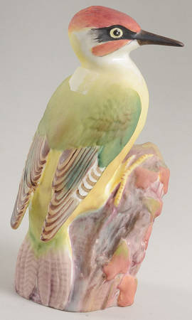 Royal Worcester Bird Figurines Woodpecker - No Box