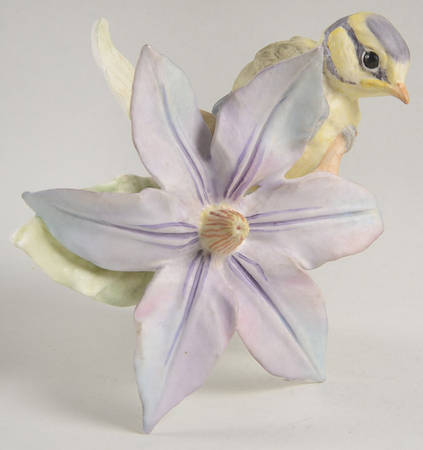 Royal Worcester Bird Figurines Fledgling Blue Tit - No Box