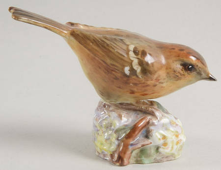 Royal Worcester Bird Figurines Hedge Sparrow - No Box