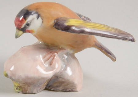 Royal Worcester Bird Figurines Goldfinch - No Box