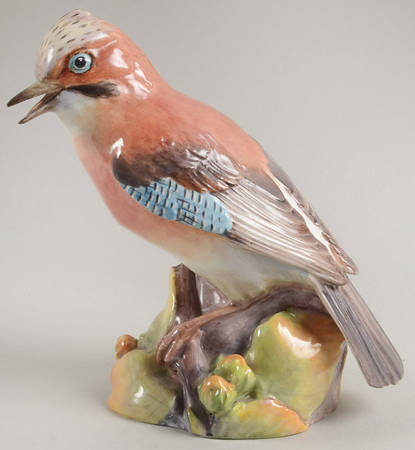 Royal Worcester Bird Figurines Jay - No Box