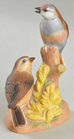 Royal Worcester Bird Figurines Linnets - No Box