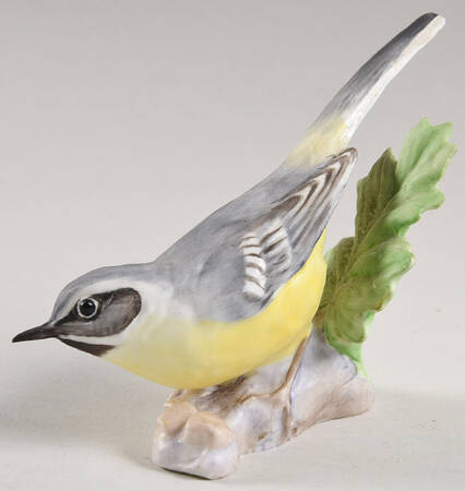 Royal Worcester Bird Figurines Grey Wagtail - No Box