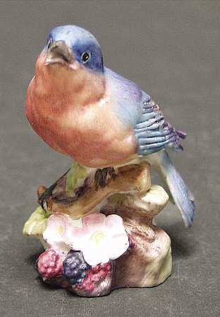 Royal Worcester Bird Figurines Bluebird - No Box