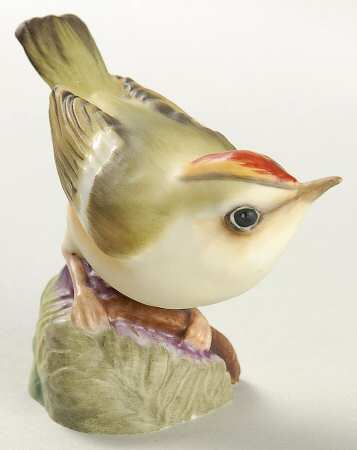 Royal Worcester Bird Figurines Gold Crest - No Box