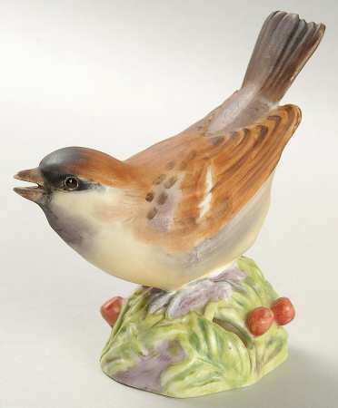 Royal Worcester Bird Figurines Sparrow - No Box