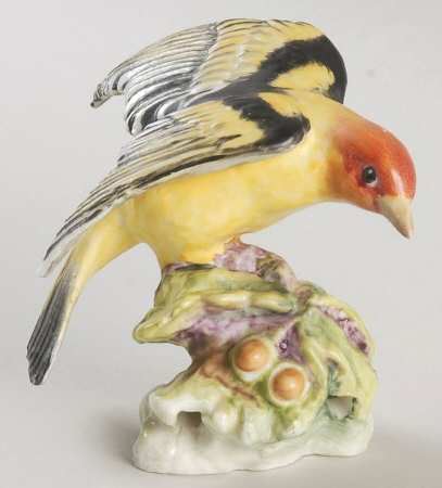 Royal Worcester Bird Figurines Western Tanager - No Box