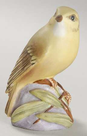 Royal Worcester Bird Figurines Wood Warbler - No Box