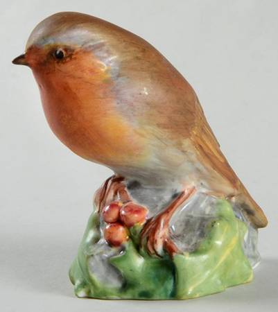 Royal Worcester Bird Figurines Robin - No Box
