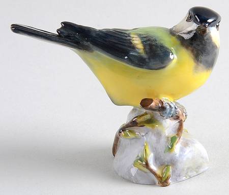 Royal Worcester Bird Figurines Great Tit - No Box