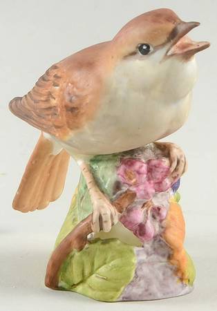 Royal Worcester Bird Figurines Nightingale - No Box