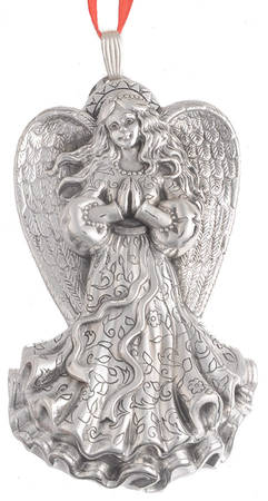 Annual Sterling Angel Florence-Angel Of Prayer-3 1/4" H - Boxed